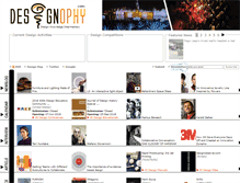 Tablet Screenshot of designophy.com